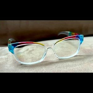 Zenni multi color/clear prescription glasses. Need to change prescription.